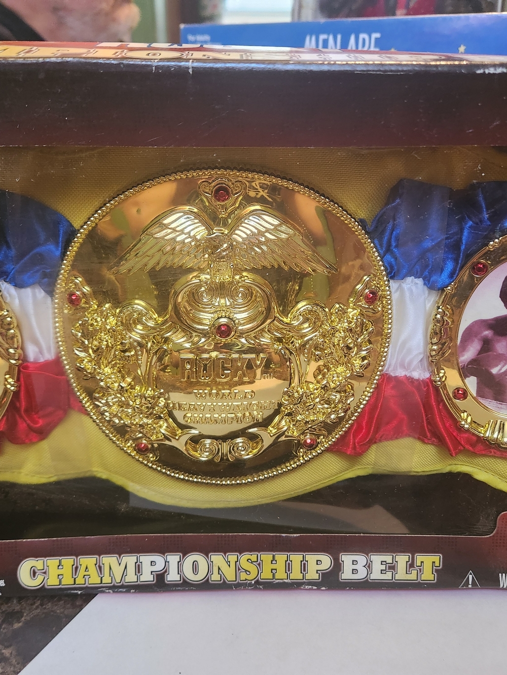 Rocky Championship Belt Toy- Box Damage